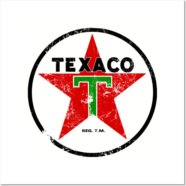 texaco Wall Art by MustGoon